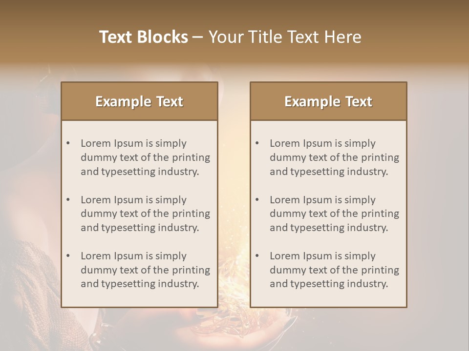 Fashion Yellow Magic PowerPoint Template