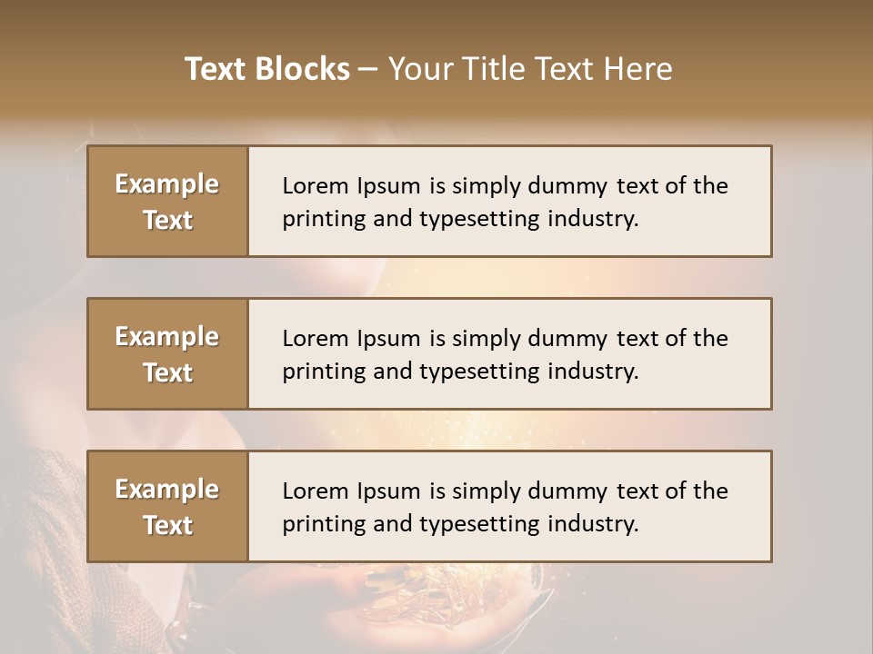 Fashion Yellow Magic PowerPoint Template