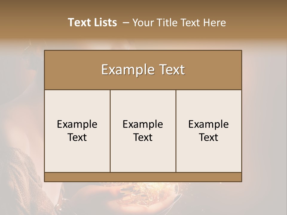 Fashion Yellow Magic PowerPoint Template