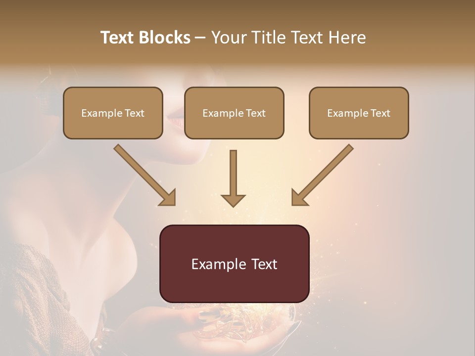 Fashion Yellow Magic PowerPoint Template