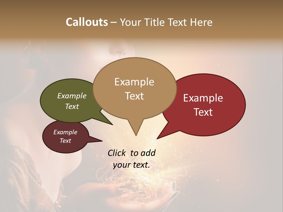 Fashion Yellow Magic PowerPoint Template