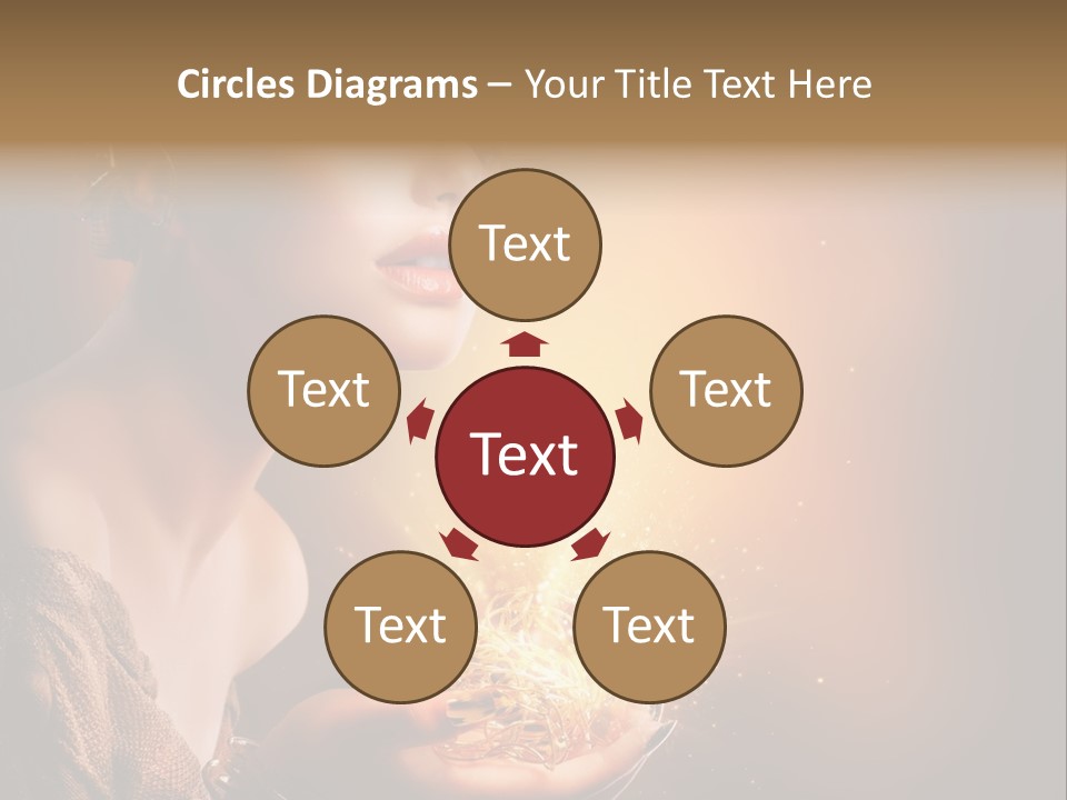 Fashion Yellow Magic PowerPoint Template