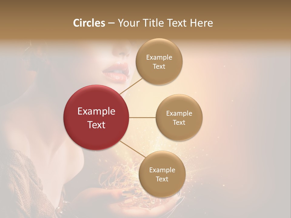 Fashion Yellow Magic PowerPoint Template