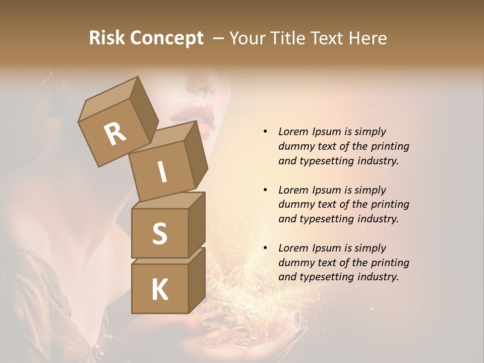 Fashion Yellow Magic PowerPoint Template