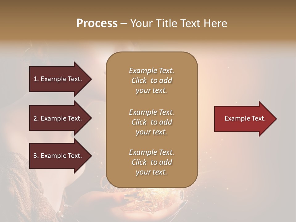 Fashion Yellow Magic PowerPoint Template