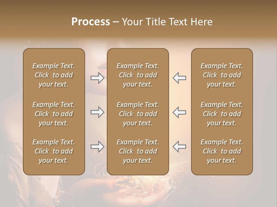 Fashion Yellow Magic PowerPoint Template