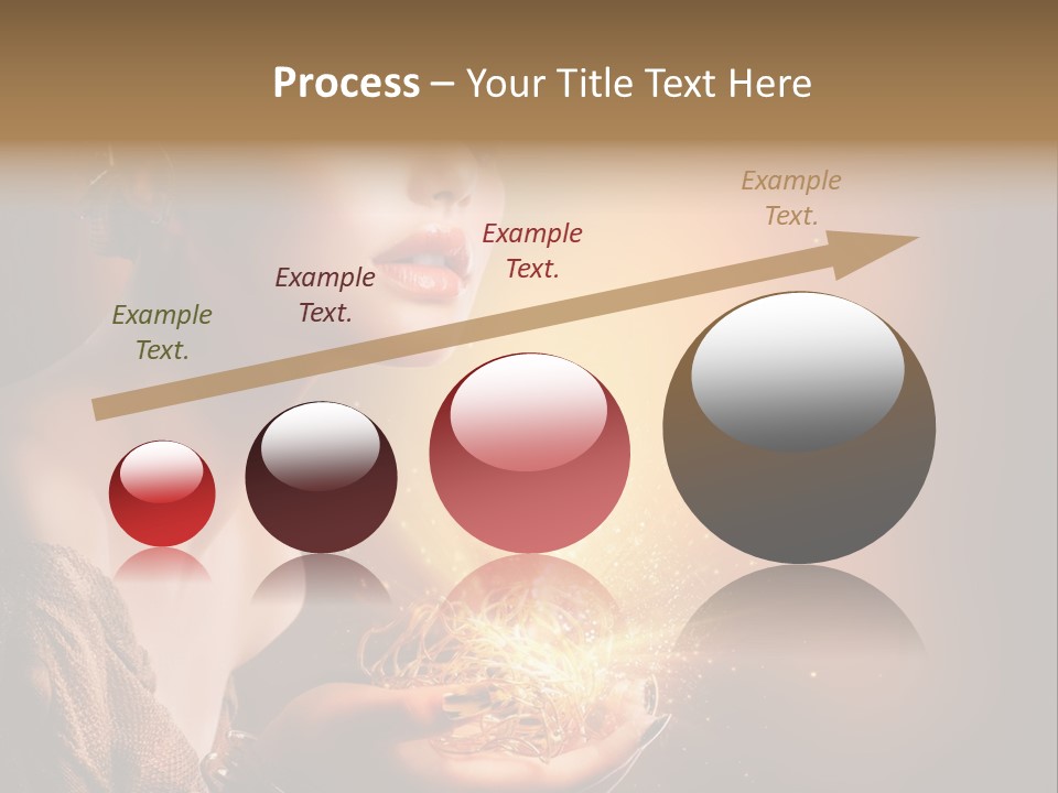 Fashion Yellow Magic PowerPoint Template