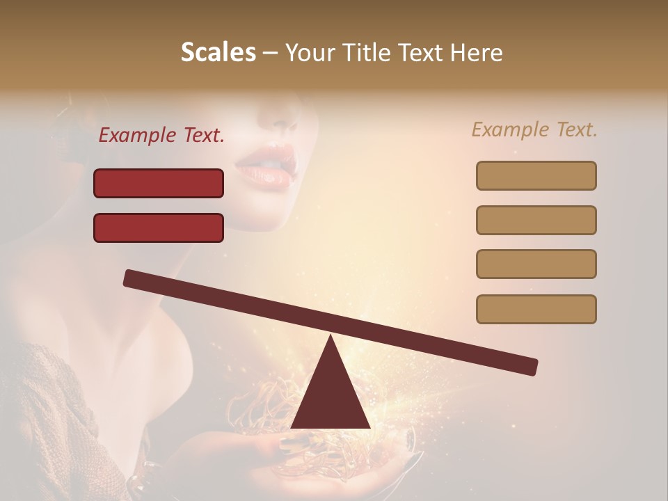 Fashion Yellow Magic PowerPoint Template