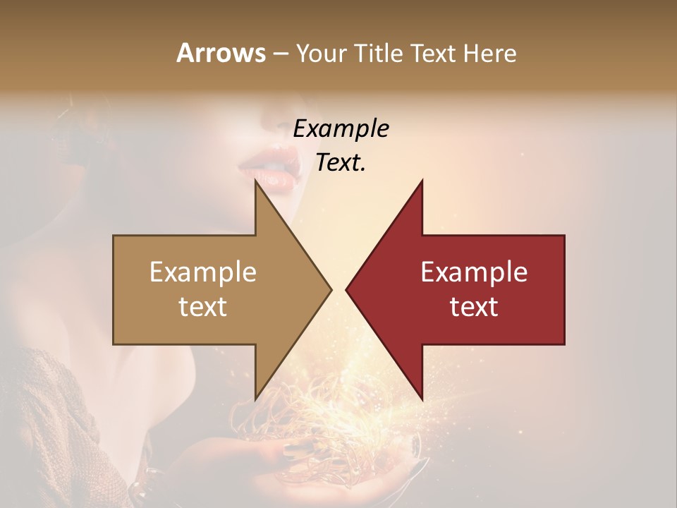 Fashion Yellow Magic PowerPoint Template