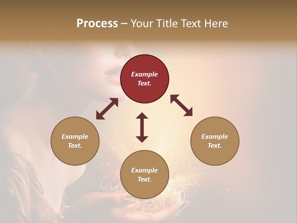 Fashion Yellow Magic PowerPoint Template