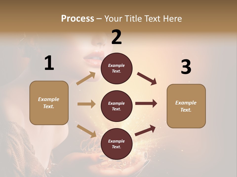 Fashion Yellow Magic PowerPoint Template