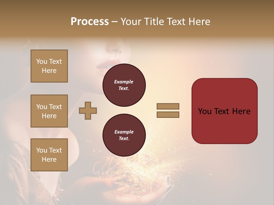 Fashion Yellow Magic PowerPoint Template