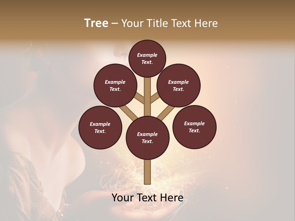 Fashion Yellow Magic PowerPoint Template