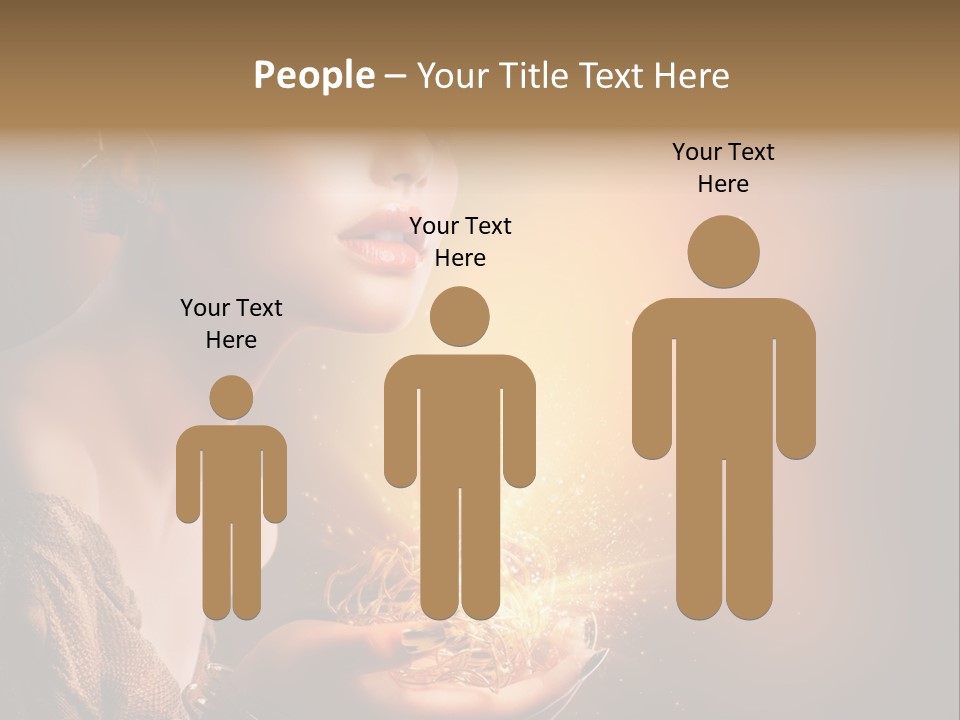 Fashion Yellow Magic PowerPoint Template