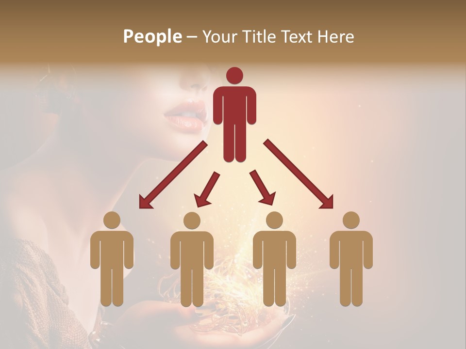 Fashion Yellow Magic PowerPoint Template