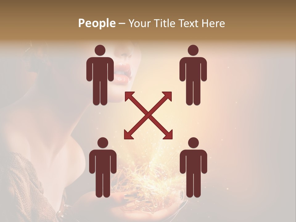 Fashion Yellow Magic PowerPoint Template