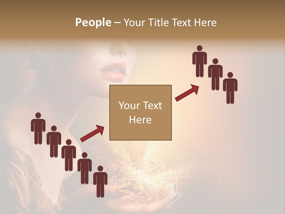 Fashion Yellow Magic PowerPoint Template