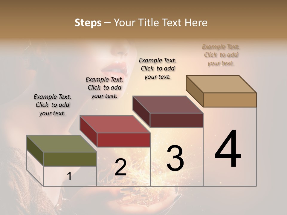 Fashion Yellow Magic PowerPoint Template