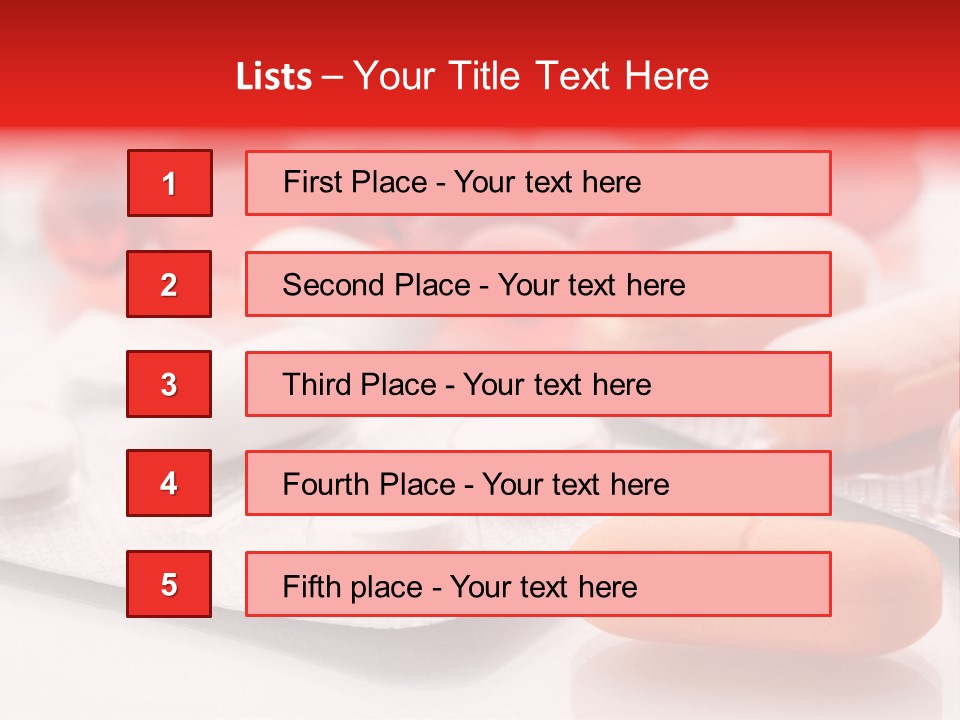 Oval Diet Treatment PowerPoint Template