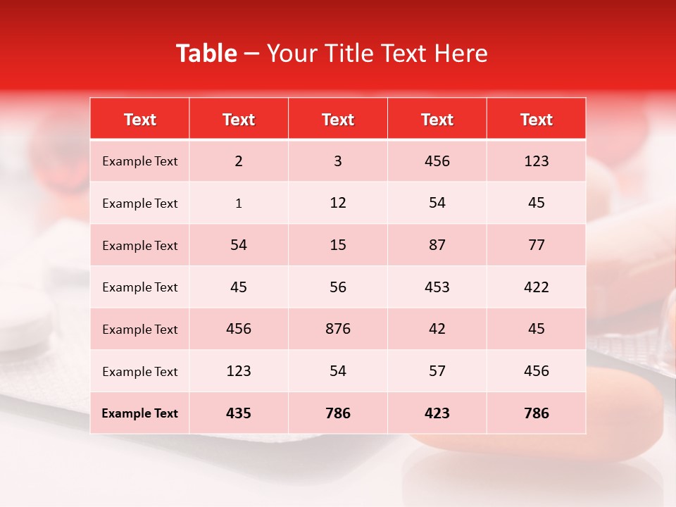 Oval Diet Treatment PowerPoint Template