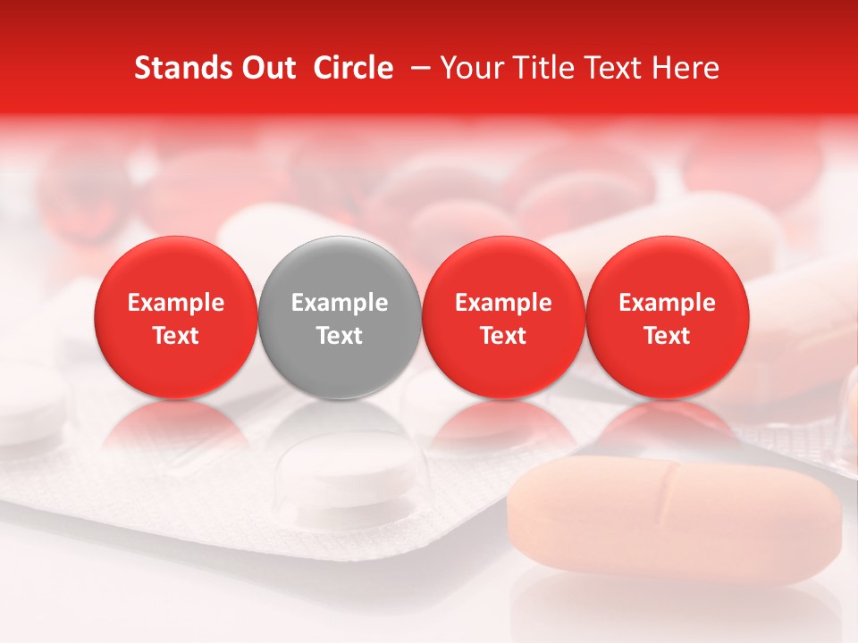 Oval Diet Treatment PowerPoint Template