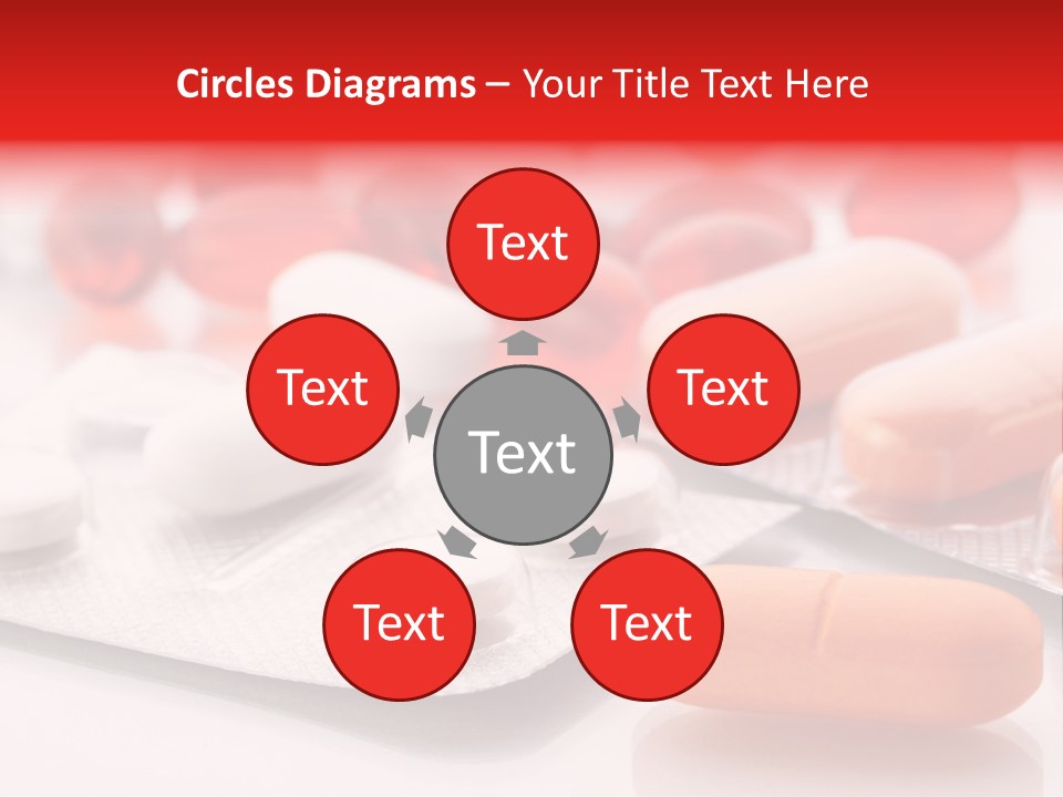 Oval Diet Treatment PowerPoint Template