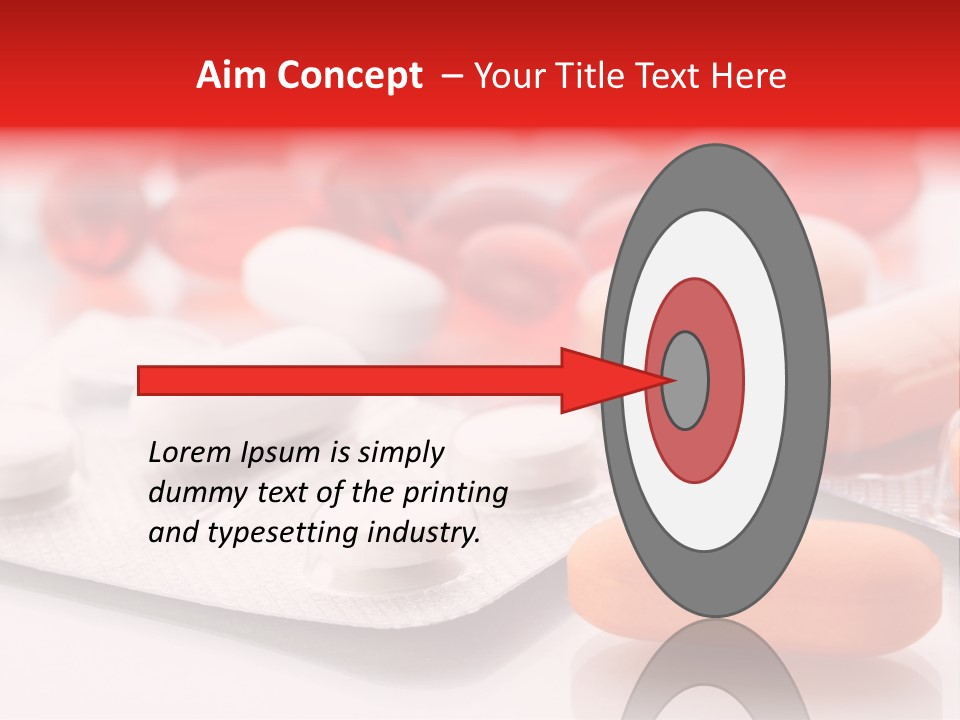 Oval Diet Treatment PowerPoint Template