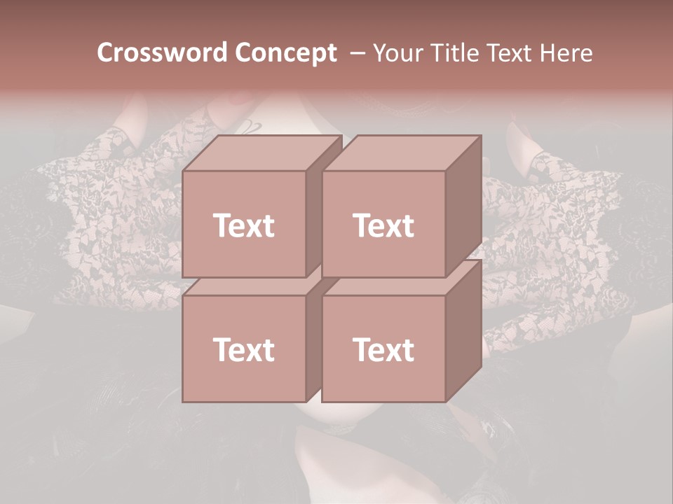 Distinguished Magical Collar PowerPoint Template