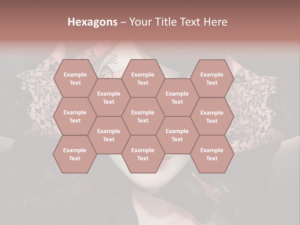 Distinguished Magical Collar PowerPoint Template