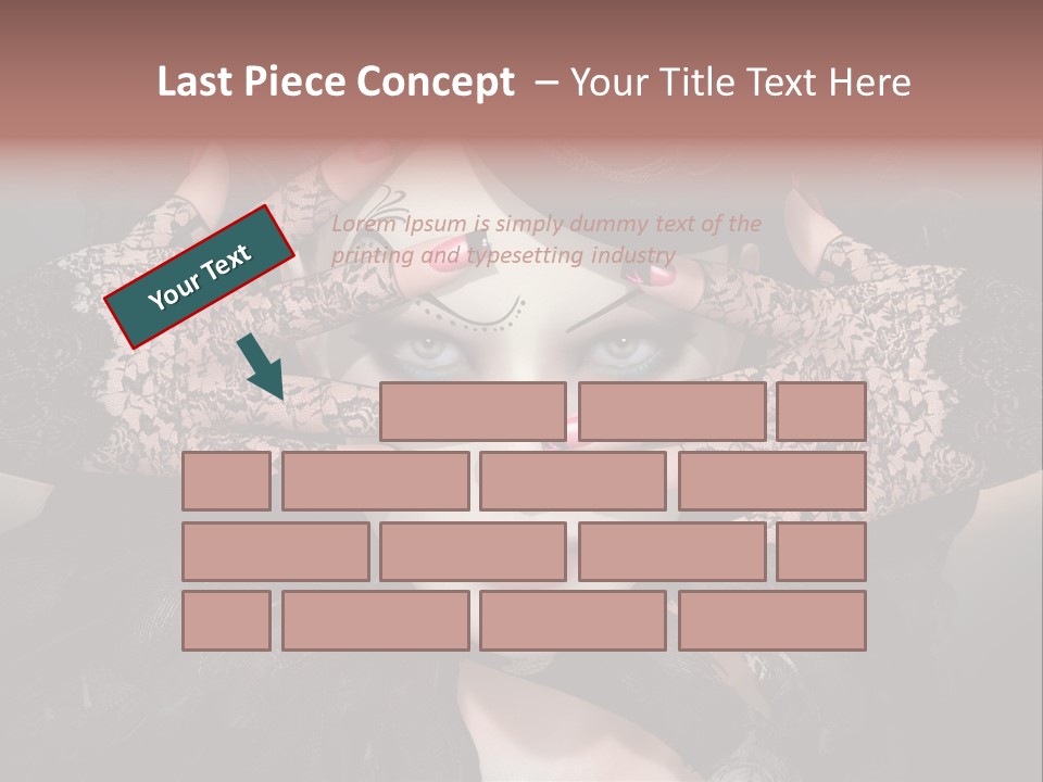 Distinguished Magical Collar PowerPoint Template