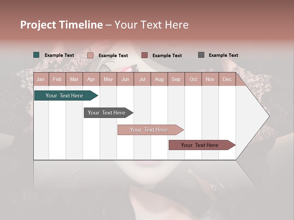 Distinguished Magical Collar PowerPoint Template