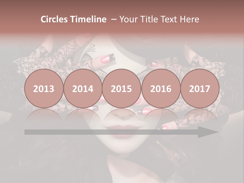 Distinguished Magical Collar PowerPoint Template