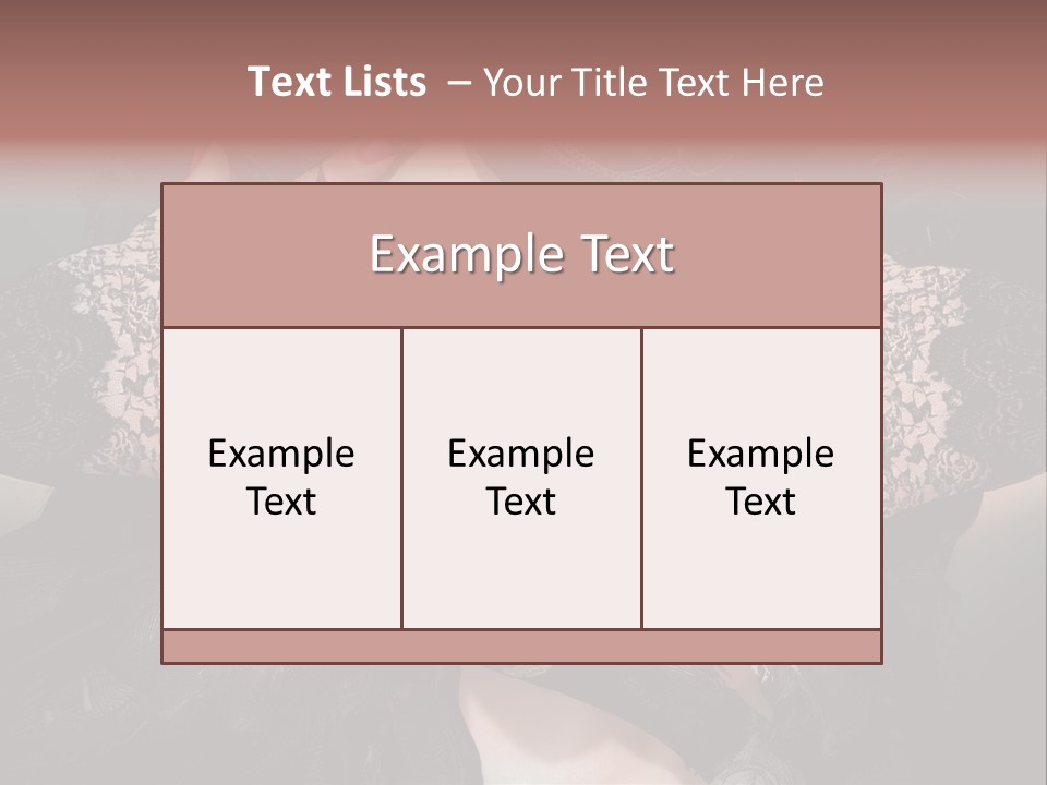 Distinguished Magical Collar PowerPoint Template