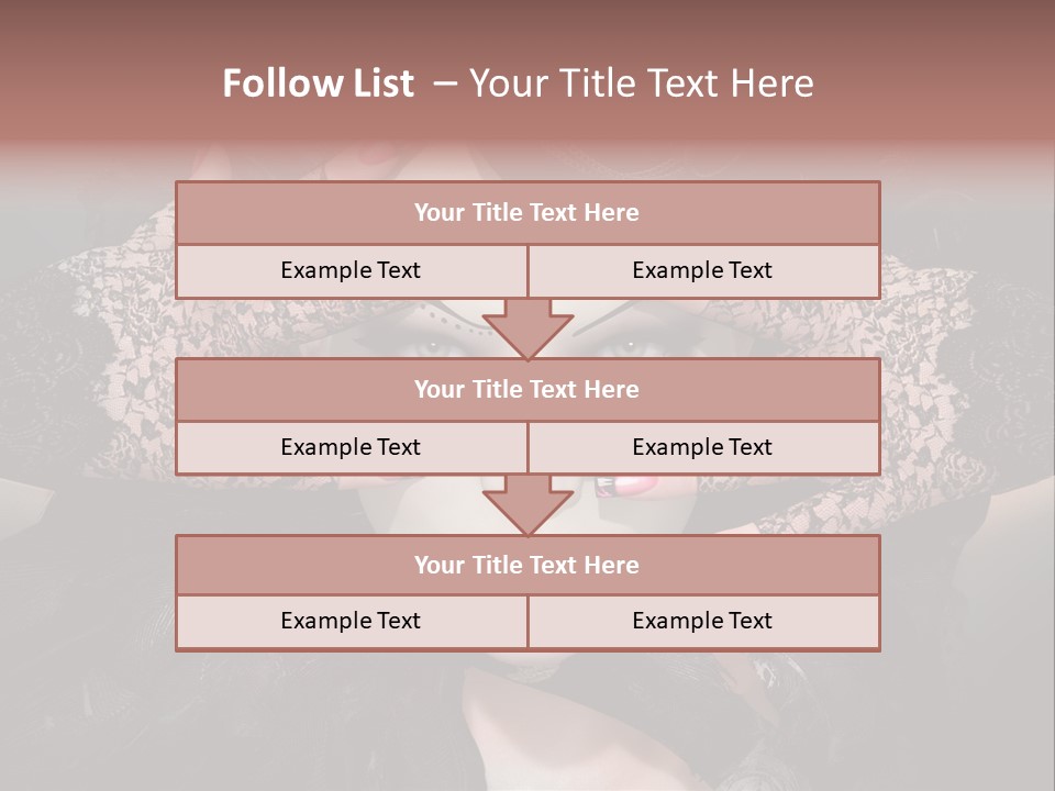Distinguished Magical Collar PowerPoint Template