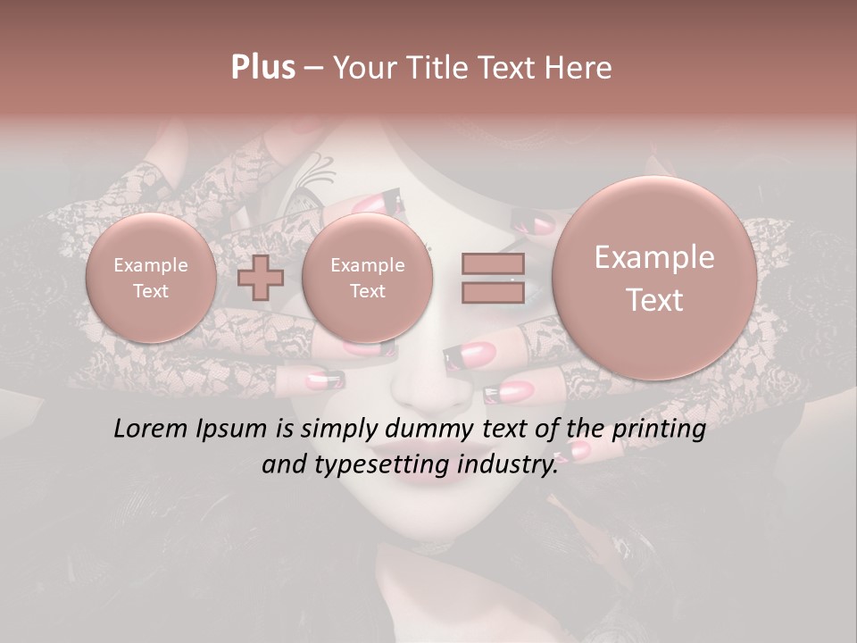 Distinguished Magical Collar PowerPoint Template
