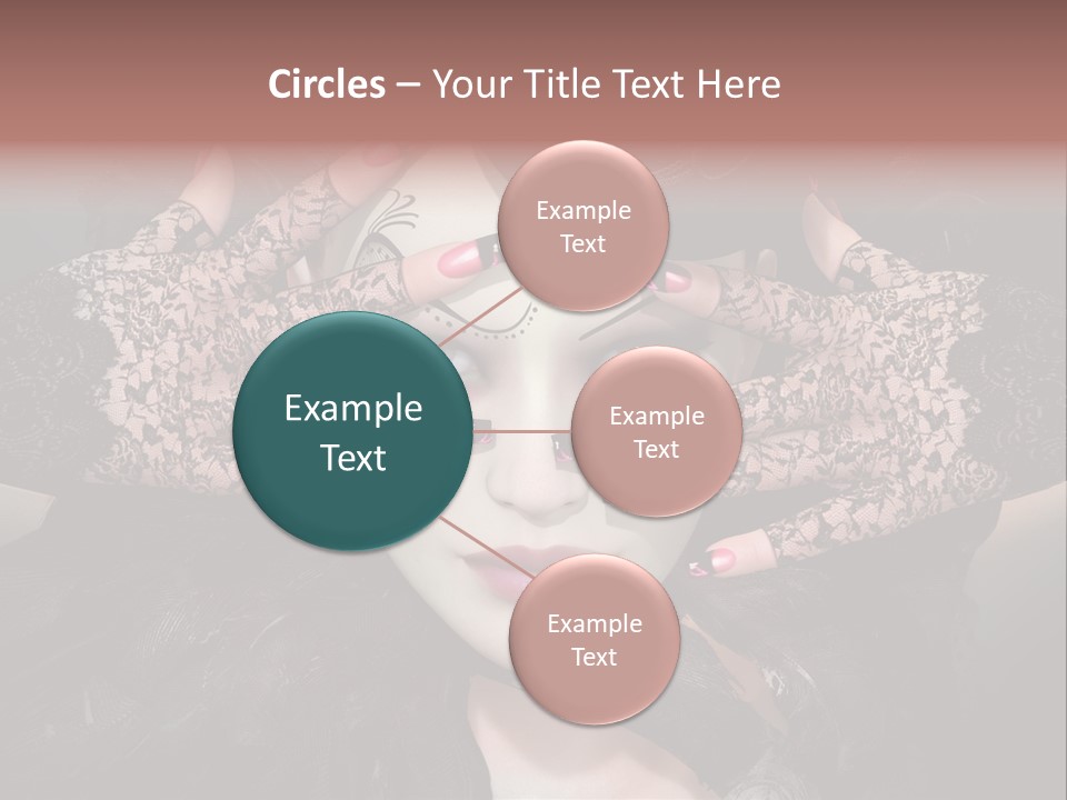 Distinguished Magical Collar PowerPoint Template