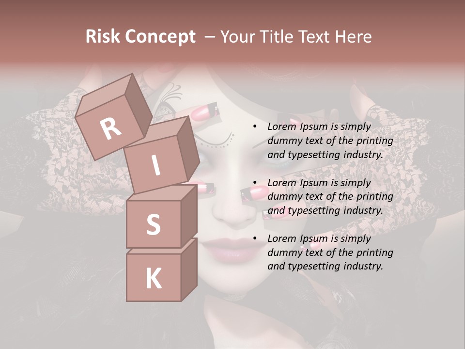 Distinguished Magical Collar PowerPoint Template