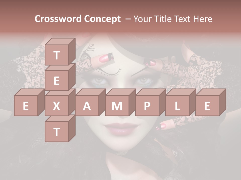 Distinguished Magical Collar PowerPoint Template