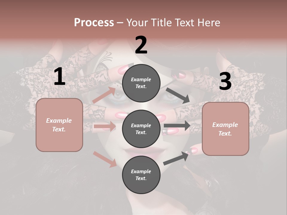 Distinguished Magical Collar PowerPoint Template