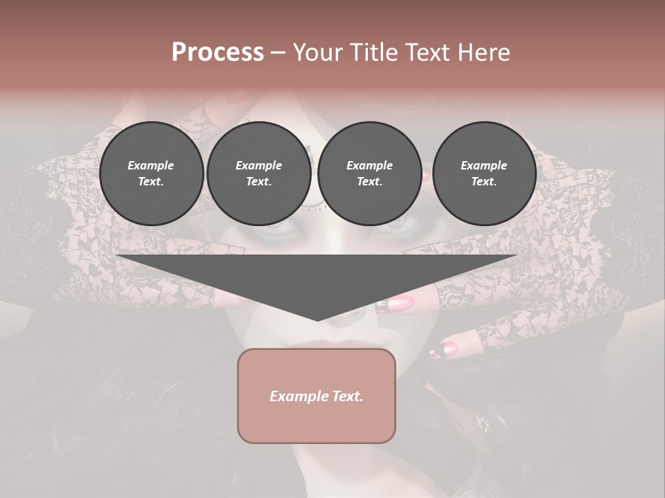 Distinguished Magical Collar PowerPoint Template