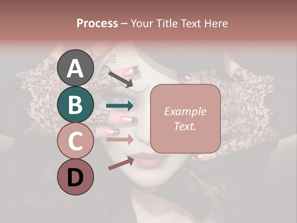 Distinguished Magical Collar PowerPoint Template