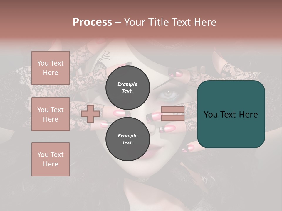 Distinguished Magical Collar PowerPoint Template
