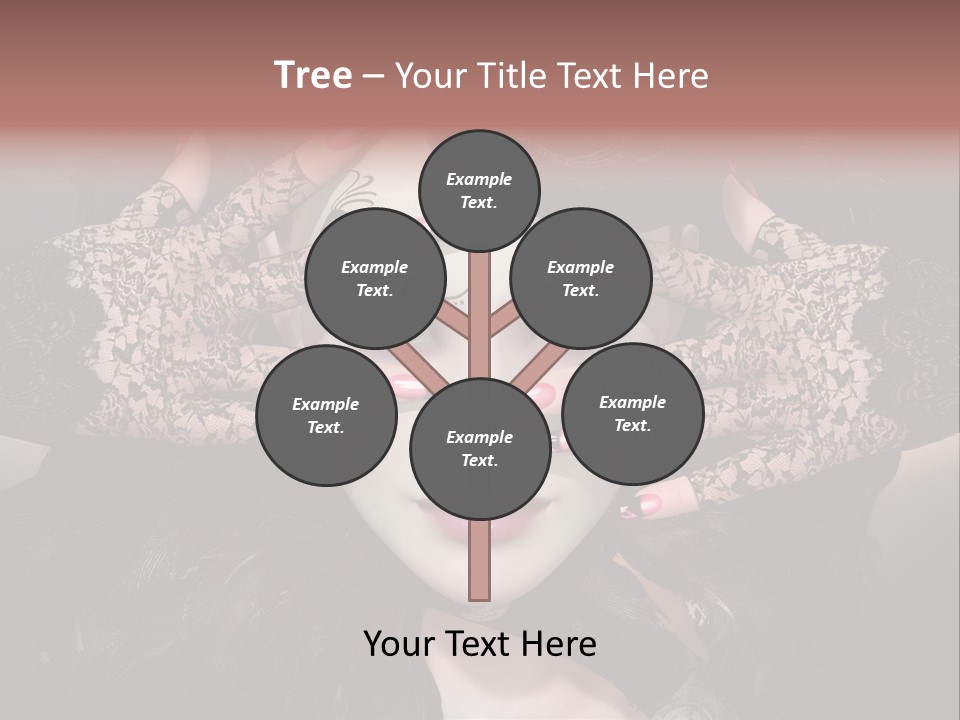 Distinguished Magical Collar PowerPoint Template