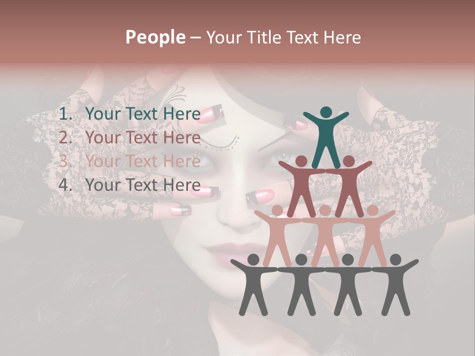 Distinguished Magical Collar PowerPoint Template