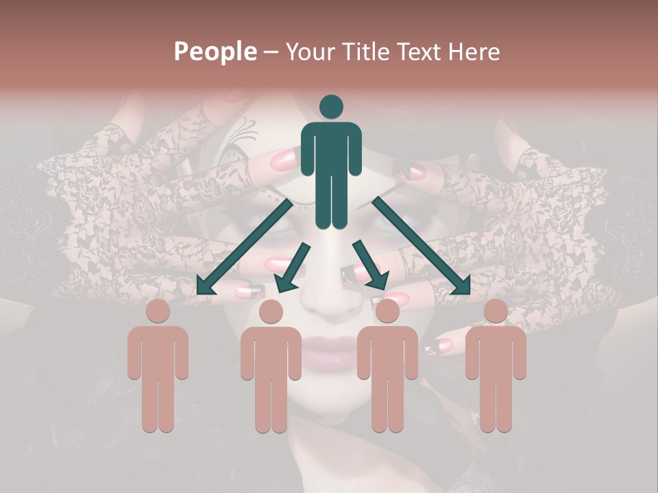 Distinguished Magical Collar PowerPoint Template