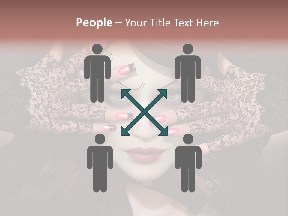 Distinguished Magical Collar PowerPoint Template