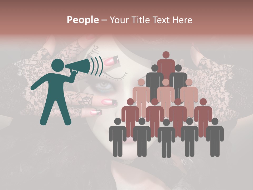 Distinguished Magical Collar PowerPoint Template