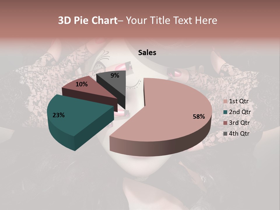Distinguished Magical Collar PowerPoint Template