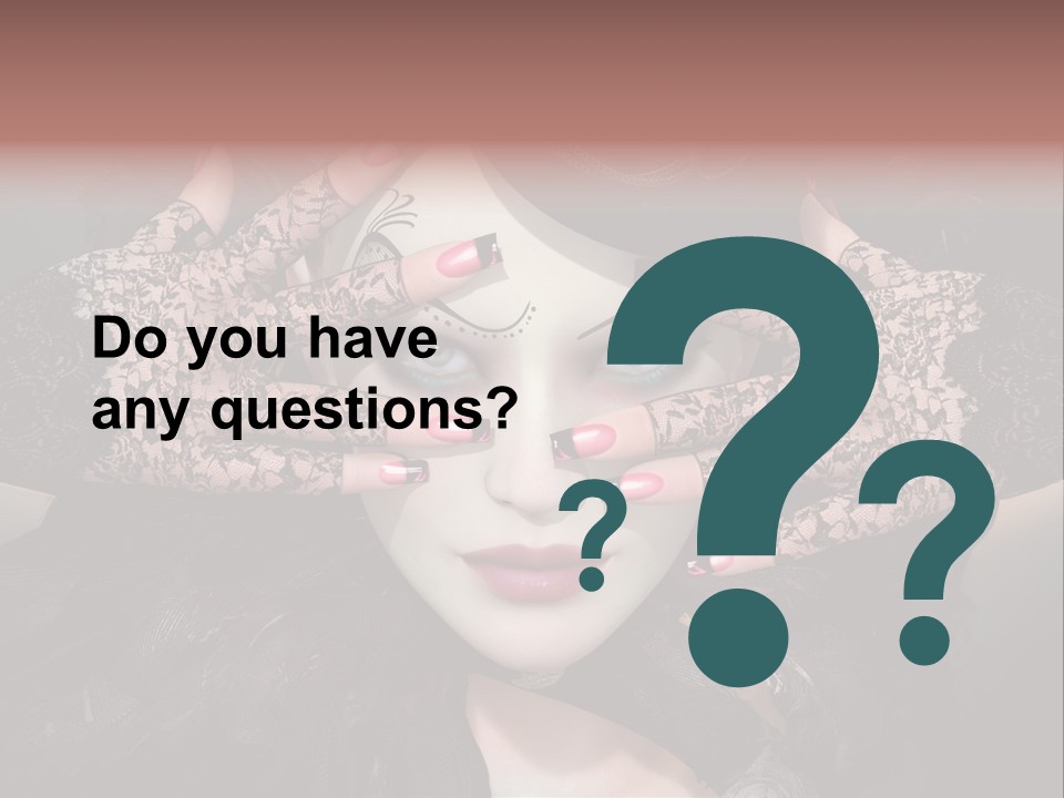 Distinguished Magical Collar PowerPoint Template