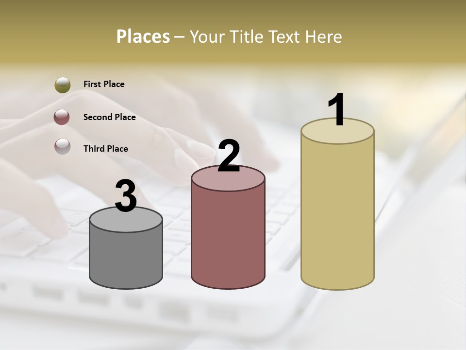 Eating Bowl Orange PowerPoint Template